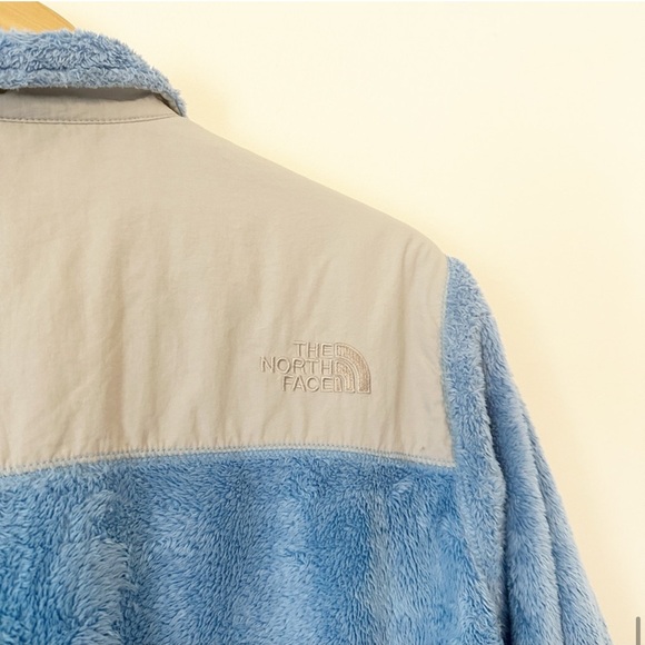 The North Face Denali Furry Fleece Girls Jacket Blue Grey XL - Picture 10 of 10